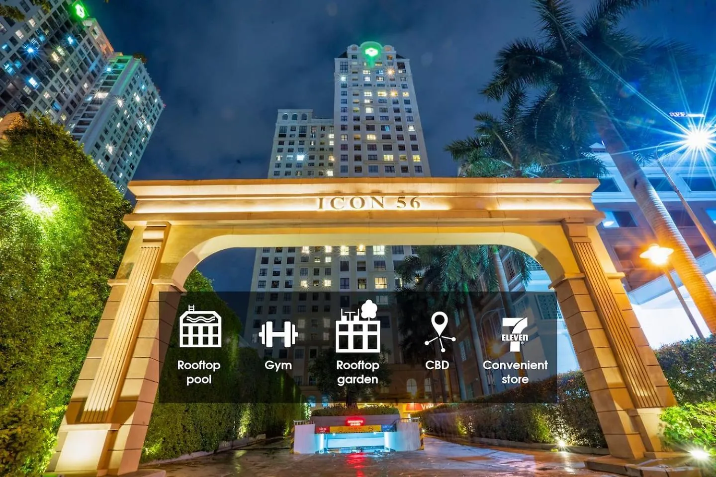 The Icon 56 Building & Apartment D4 Hô Chi Minh-Ville